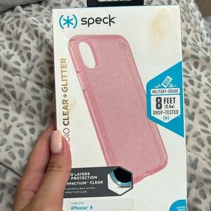 I’m selling a light pink IPhone X case.